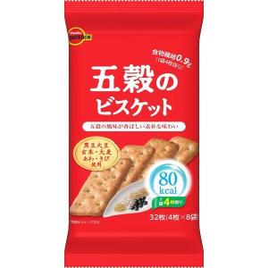 ブルボン 五穀のビスケット 32枚×6個セット/焼き菓子　素朴