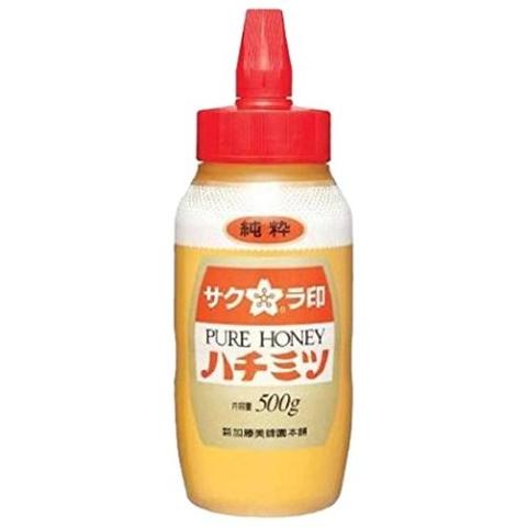 サクラ印 純粋ハチミツ ５００ｇ×12個セット /はちみつ