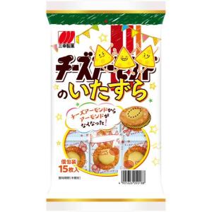 三幸製菓 チーズのいたずら 15枚x16個セット/煎餅 せんべい