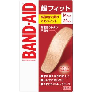 バンドエイド 超フィット Ｍサイズ ２０枚/絆創膏　傷テープ