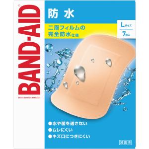 バンドエイド 防水 Ｌサイズ ７枚/絆創膏　傷テープ