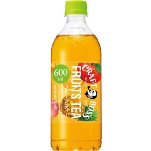 ●サントリー　クラフトボスフルーツティ６００ｍｌ(24本セット 1ケース)/ボス　フルーツ　ティー(在庫限り)(賞味期限：2023/5/31)