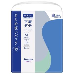 エリエール（elleair） 大王製紙 アテント超うすパンツ下着爽快ピンク