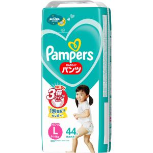 P&G パンパース さらさらケアパンツ スーパ−ジャンボ Ｌ44枚/ パンパース パンツ おむつ・オムツ (毎)｜v-drug