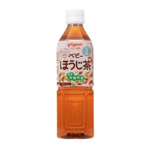 ピジョン ベビーほうじ茶 500ml (24本セット 1ケース)/ ピジョン ベビーフード 飲料｜v-drug