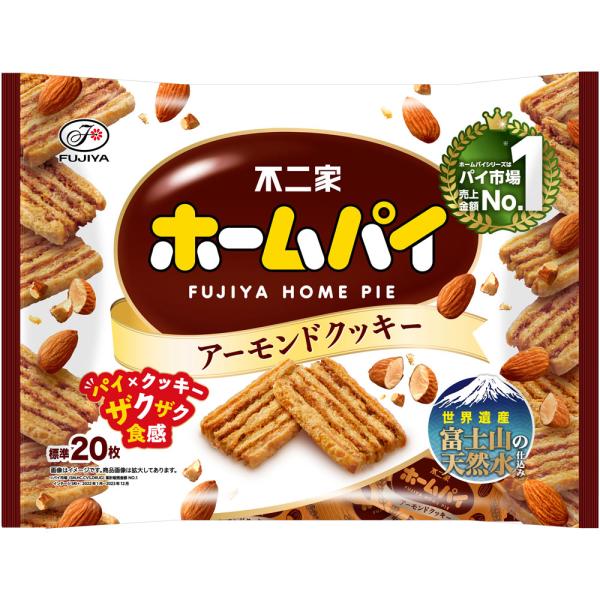 不二家　ホームパイ　アーモンドクッキー　１４６ｇ×16個セット/パイ菓子　大袋