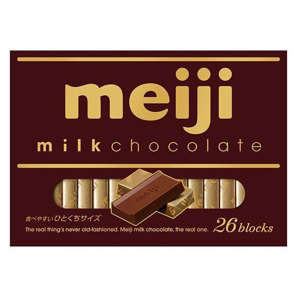 明治 ミルクチョコレート ボックス ２６枚入×6個セット /明治 チョコレート