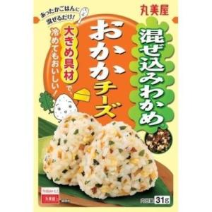 丸美屋 混ぜ込みわかめ おかかチーズ 31g×10個セット /混ぜ込みわかめ