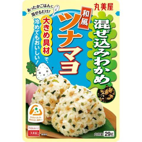 丸美屋　混ぜ込みわかめ　和風ツナマヨ２９ｇ×10個セット/ふりかけ　ごはん