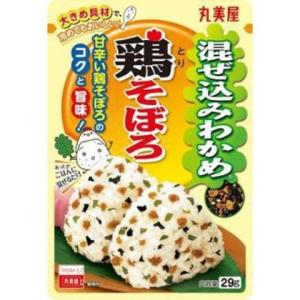 丸美屋　混ぜ込みわかめ　鶏そぼろ２９ｇ×10個セット/ふりかけ　ごはん｜v-drug