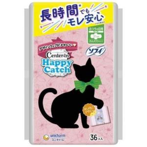 センターイン ハッピーキャッチ ふつうの日用 羽つき ３６枚入 /センターイン ハッピーキャッチ 生理用ナプキン (毎)｜v-drug