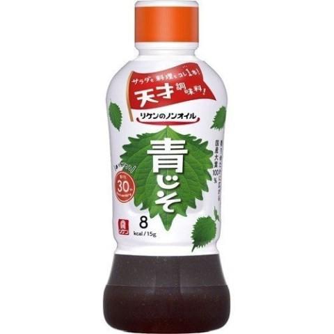 リケンのノンオイル 青じそ ３８０ｍｌ×6個セット /ノンオイルドレッシング (毎)