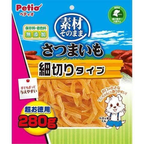 ペティオ 素材そのまま さつまいも 細切りタイプ ２８０ｇ /ペティオ 犬 おやつ