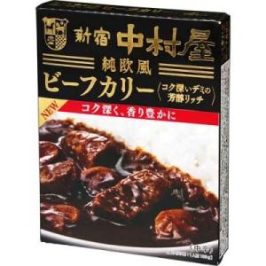 新宿中村屋 純欧風ビーフカリー芳醇リッチ 180g×5個セット /インスタントカレー｜v-drug