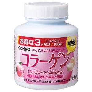 オリヒロ モストチュアブル コラーゲン １８０粒入 /モストチュアブル サプリメント｜v-drug