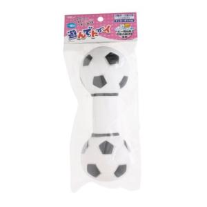 遊んでトーイサッカーダンベル/ 犬用品 おもちゃ