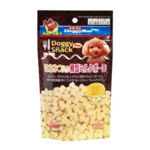 ドギーマン ドギースナックバリュー はちみつ入り骨型ミルクボーロ80g /ドギースナックバリュー 犬用 ジャーキー