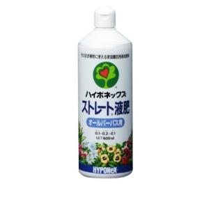 ハイポネックス　ストレート液肥　オールパーパス　６００ｍｌ /園芸用品・肥料　液肥　液体肥料　アンプル
