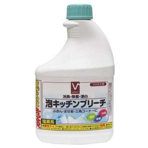 Ｖセレクト 泡キッチンブリーチつけかえ用 400ｍｌ/ 漂白剤 (毎)