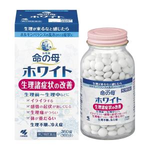 (第2類医薬品) 命の母ホワイト３６０錠 /命の母 ビタミン剤｜v-drug