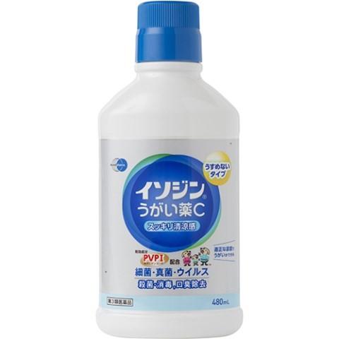 (第3類医薬品)イソジンうがい薬Ｃ 480ｍｌ/ イソジン 風邪薬 うがい薬 (毎)