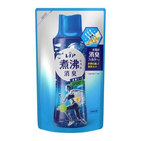 Ｐ＆Ｇ レノア 煮沸レベル 消臭 抗菌ビーズ スポーツ クールリフレッシュ＆シトラスの香り 詰替用 ...