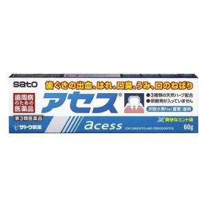 （第3類医薬品） アセス ６０ｇ /アセス 歯磨き粉｜v-drug