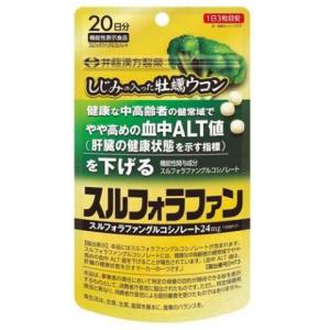 井藤漢方製薬　しじみの入った牡蠣ウコン　スルフォラファン　２０日分　６０粒/サプリメント　肝臓｜v-drug