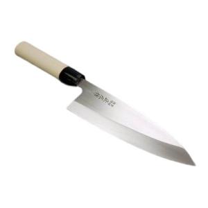 新生活 濃州正恒 V10ゴールド口金付き 剣型包丁 180mm CV-602M