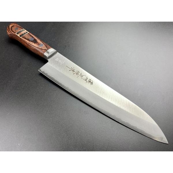 新生活　濃州正恒　V10ゴールド口金付き　剣型包丁　180ｍｍ　CV-602M