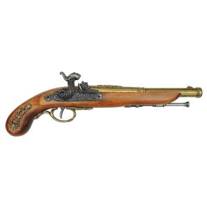 DENIX デニックス 1014/L 決闘用 パーカッションピストル ゴールド DENIX 銃器の通信販売｜DENIX 銃器なら防犯対策ネット
