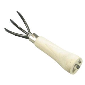盆栽道具 根捌き 根かき 3本爪 さつき用 170mm 素材：鉄 No.57A : 岐阜