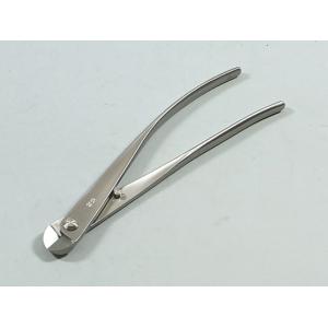 盆栽道具 ステンレスさつき鋏 兼進作 全長180mm No.827 : 岐阜関刃物