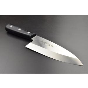 新生活 濃州正恒 V10ゴールド口金付き 剣型包丁 180mm CV-602M