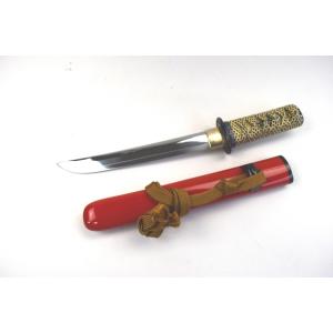 模造刀 短刀 御守刀 鮫巻柄6寸 T003 ［す] : 岐阜関刃物工房V.ROAD