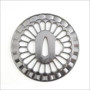 鍔 刀装具 木瓜土方鍔 土方歳三 装飾品 コレクション 観賞 : TL-STAR