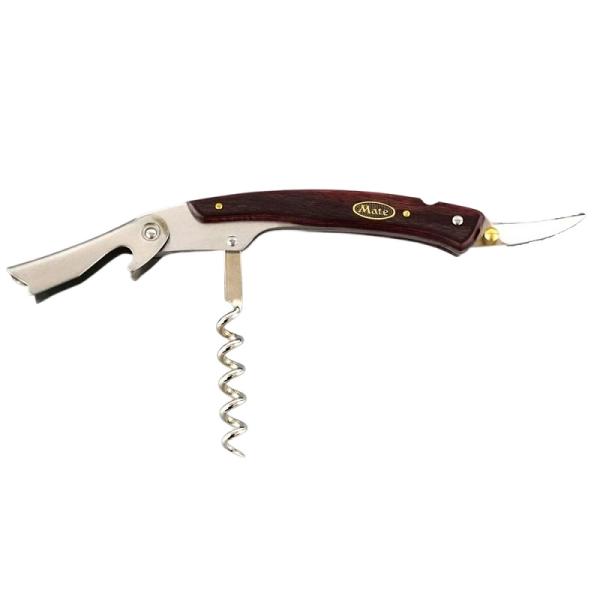 Mate ソムリエナイフ ウッド　赤　 YA-2RD　ブランド　岐阜県関市　送料無料　