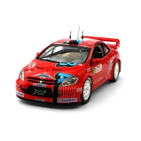 プジョー 307 WRC 2006 WRC モンテカルロ3位 (1/43 イクソRAM211)