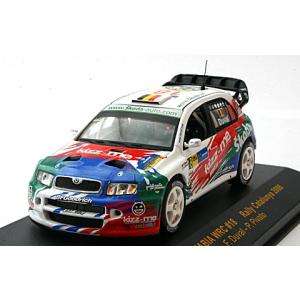 シュコダ ファビア WRC No18 2006 RACCカタルニアラリー (1/43 イクソRAM240)｜v-toys