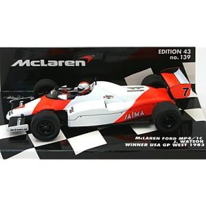 McLaren ホンダ MP4 3 1987年 テスト A.セナ/ MINICHAMPS 1/43