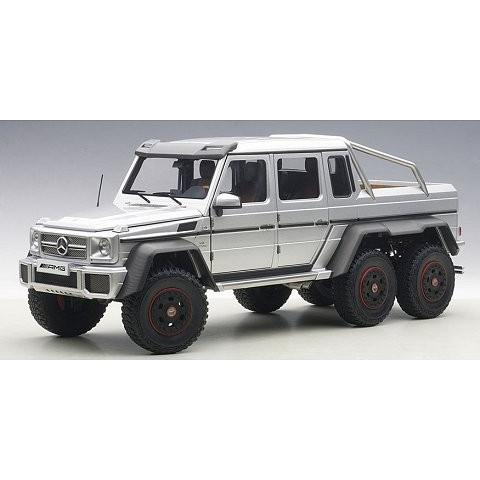 メルセデスベンツ G63 AMG 6×6 シルバー （1/18 オートアート76301）