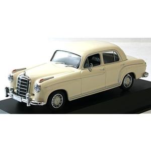 メルセデスベンツ 220S 1956 ホワイト （1/43 ミニチャンプス940033000）｜v-toys