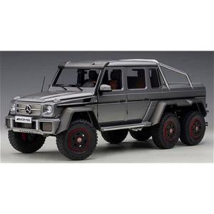 メルセデスベンツ G63 AMG 6×6 マットMグレー （1/18 オートアート76308）｜v-toys