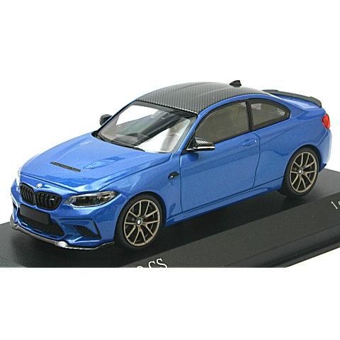 BMW M2 CS 2020 ブルー/ゴールドホイール （1/43 ミニチャンプス410021025...