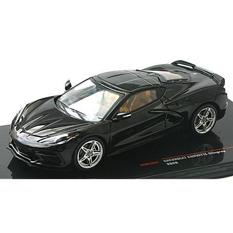 シボレー コルベット C8 スティングレー 2020 ブラック （1/43 イクソMOC304）