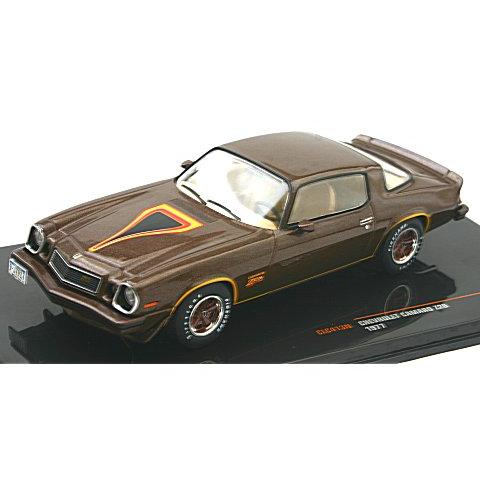 シボレー カマロ Z28 1977 ブラウン （1/43 イクソCLC413N）