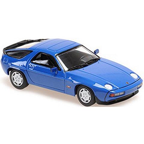 ポルシェ 928 S 1979 ブルー （1/43 ミニチャンプス940068124）