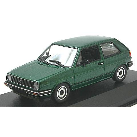 フォルクスワーゲン ゴルフ 1985 グリーンM （1/43 ミニチャンプス940054100）