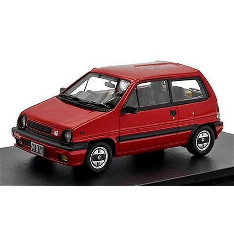 ホンダ シティ R 1985 フレームレッド （1/43 ハイストーリーHS397RE）