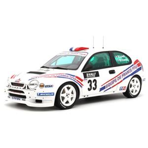 トヨタ カローラ WRC ツール・ド・コルス 2000 No3 （1/18 オットーモビルOTM996）｜v-toys